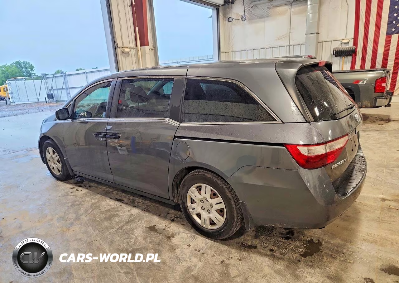 2012 Honda Odyssey Lx VIN:5FNRL5H22CB019821 - 2