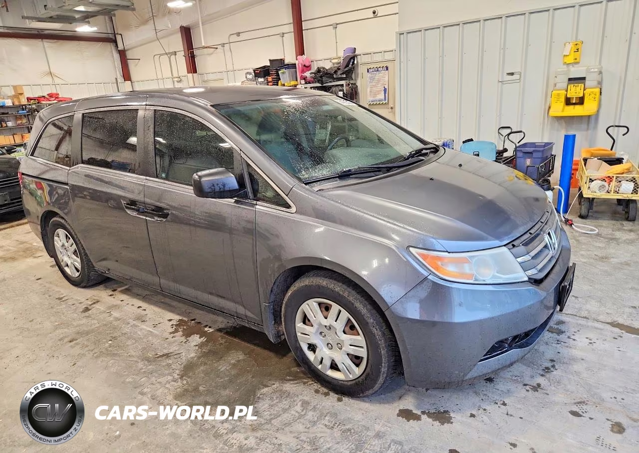 2012 Honda Odyssey Lx VIN:5FNRL5H22CB019821 - 4