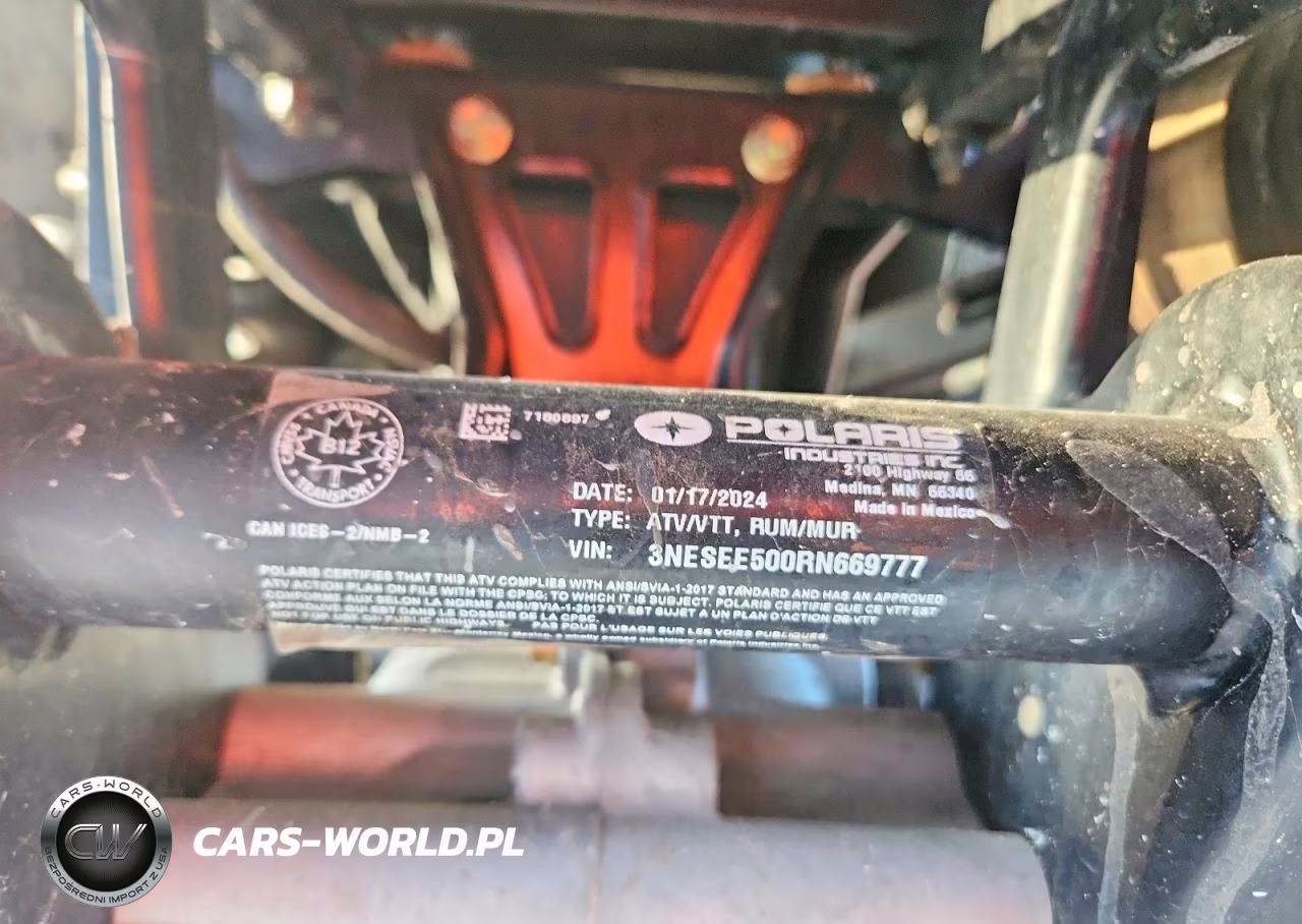 2024 Polaris Sportsman 450 Atv VIN:3NESEE500RN669777 - 10