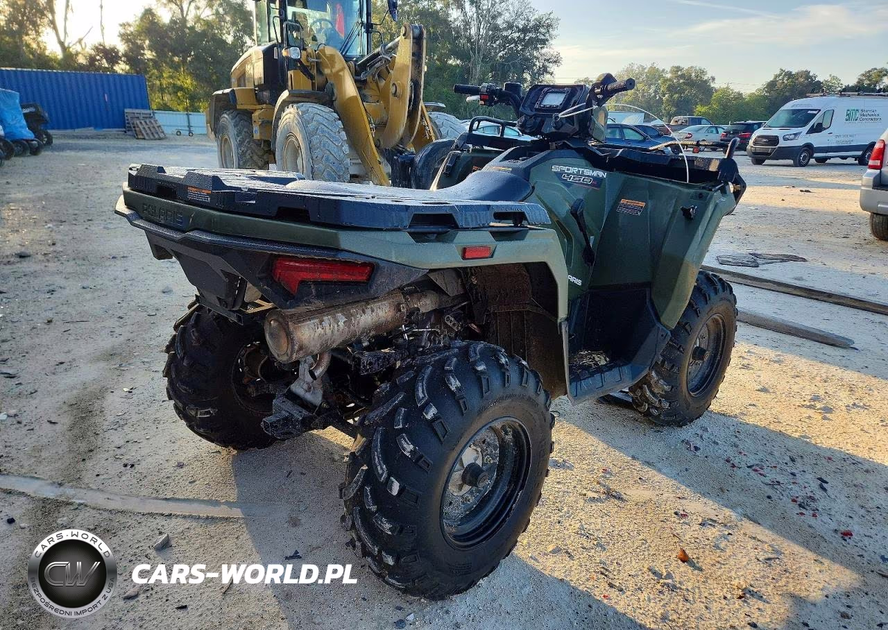 2024 Polaris Sportsman 450 Atv VIN:3NESEE500RN669777 - 4