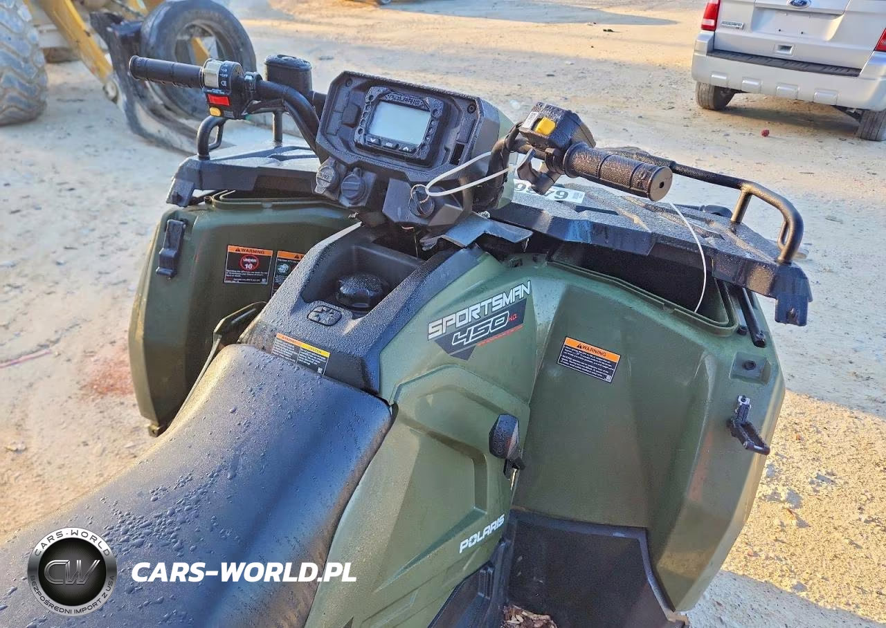 2024 Polaris Sportsman 450 Atv VIN:3NESEE500RN669777 - 5