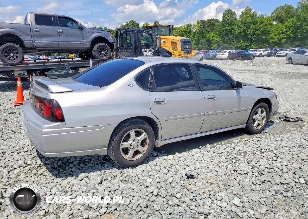 2005 Chevrolet Impala Ls VIN:2G1WH55K859203573 - 3