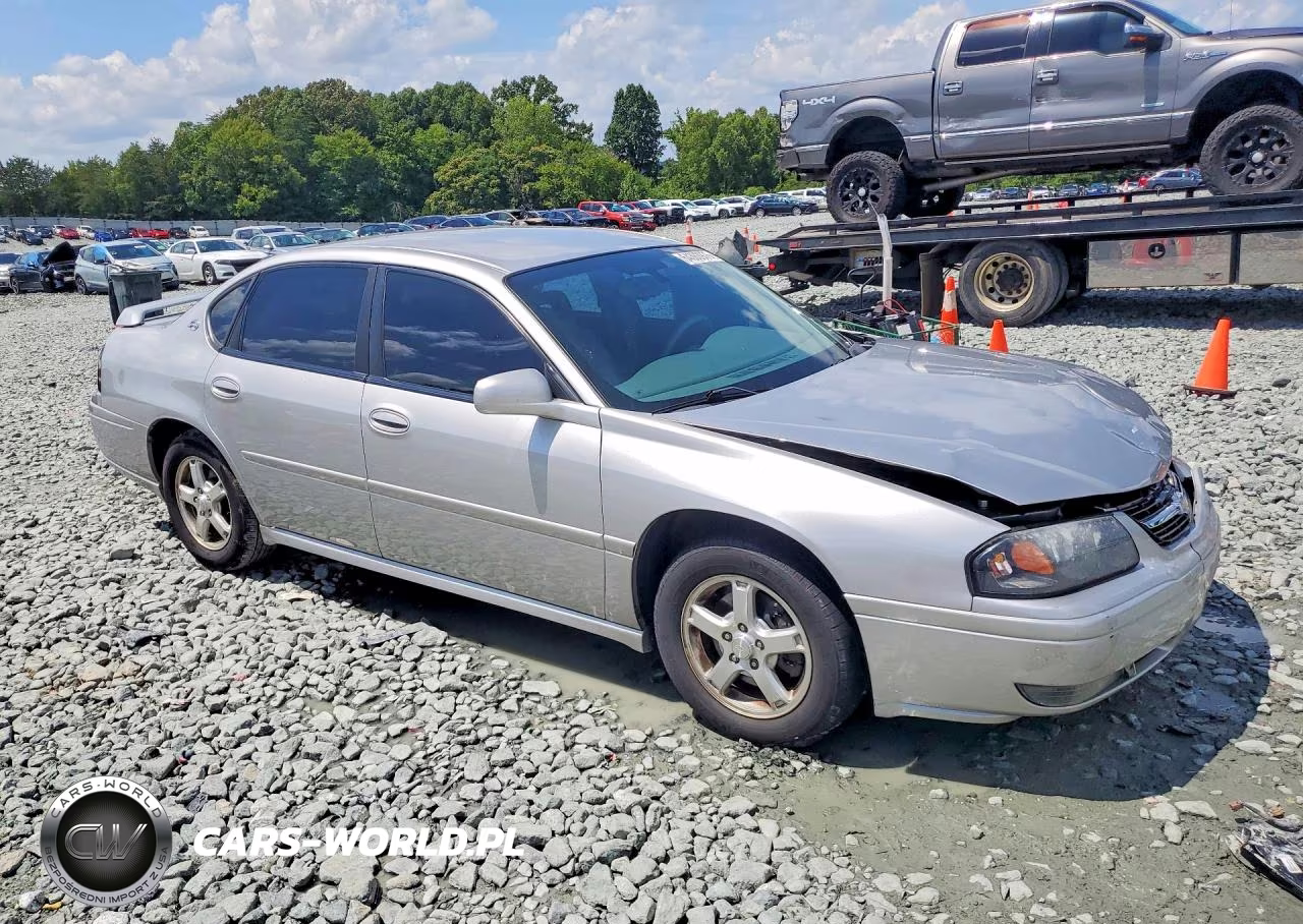 2005 Chevrolet Impala Ls VIN:2G1WH55K859203573 - 4