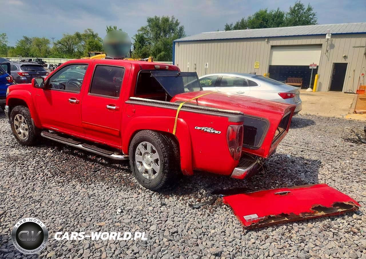 2012 GMC Canyon Sle-2 VIN:1GTH6PFE5C8144775 - 2