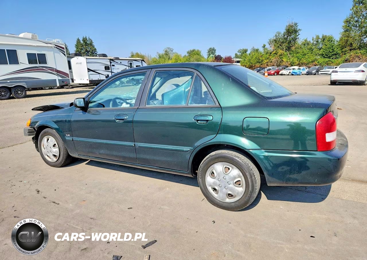 1999 Mazda Protege Dx VIN:JM1BJ2228X0132384 - 2