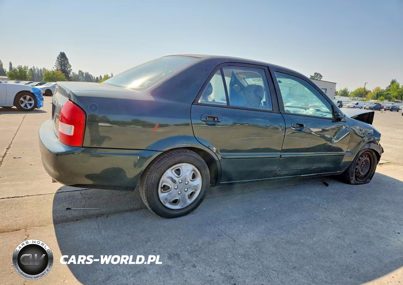 1999 Mazda Protege Dx VIN:JM1BJ2228X0132384 - 3