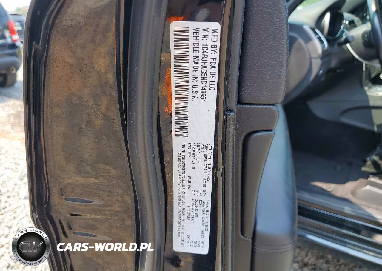 2022 Jeep Grand Cherokee Laredo E VIN:1C4RJFAG5NC149951 - 13