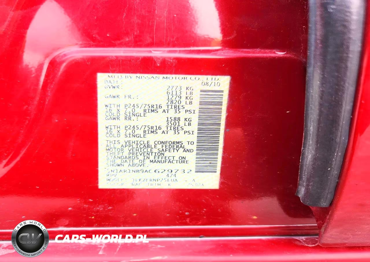 2010 Nissan Pathfinder S VIN:5N1AR1NB9AC629732 - 13