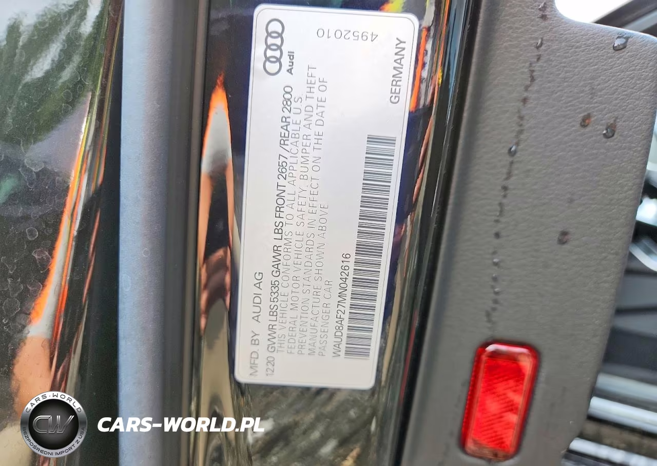 2021 Audi A6 Premium VIN:WAUD8AF27MN042616 - 12