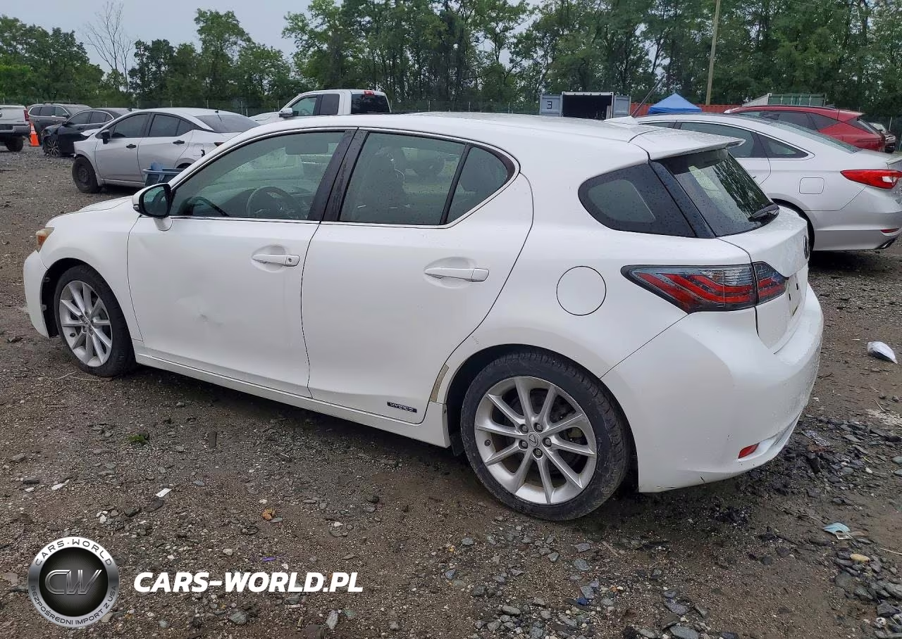 2012 Lexus Ct 200 VIN:JTHKD5BH5C2086314 - 2