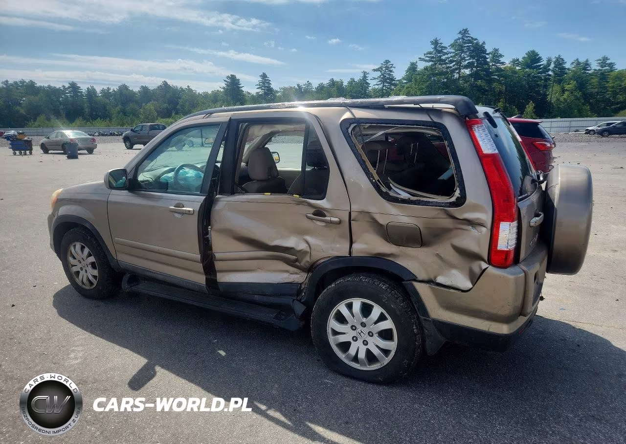 2006 Honda Cr-V Se VIN:SHSRD78956U404258 - 2