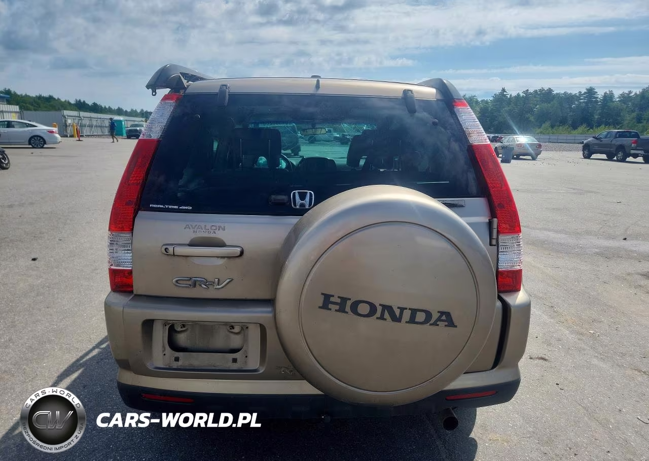 2006 Honda Cr-V Se VIN:SHSRD78956U404258 - 6