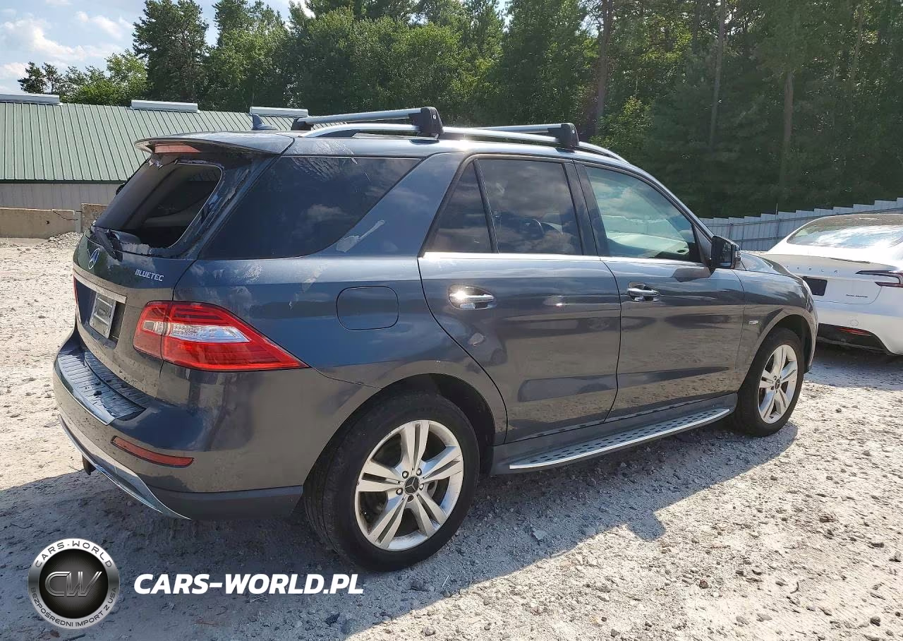 2012 Mercedes-Benz Ml 350 Bluetec VIN:4JGDA2EB6CA016167 - 3