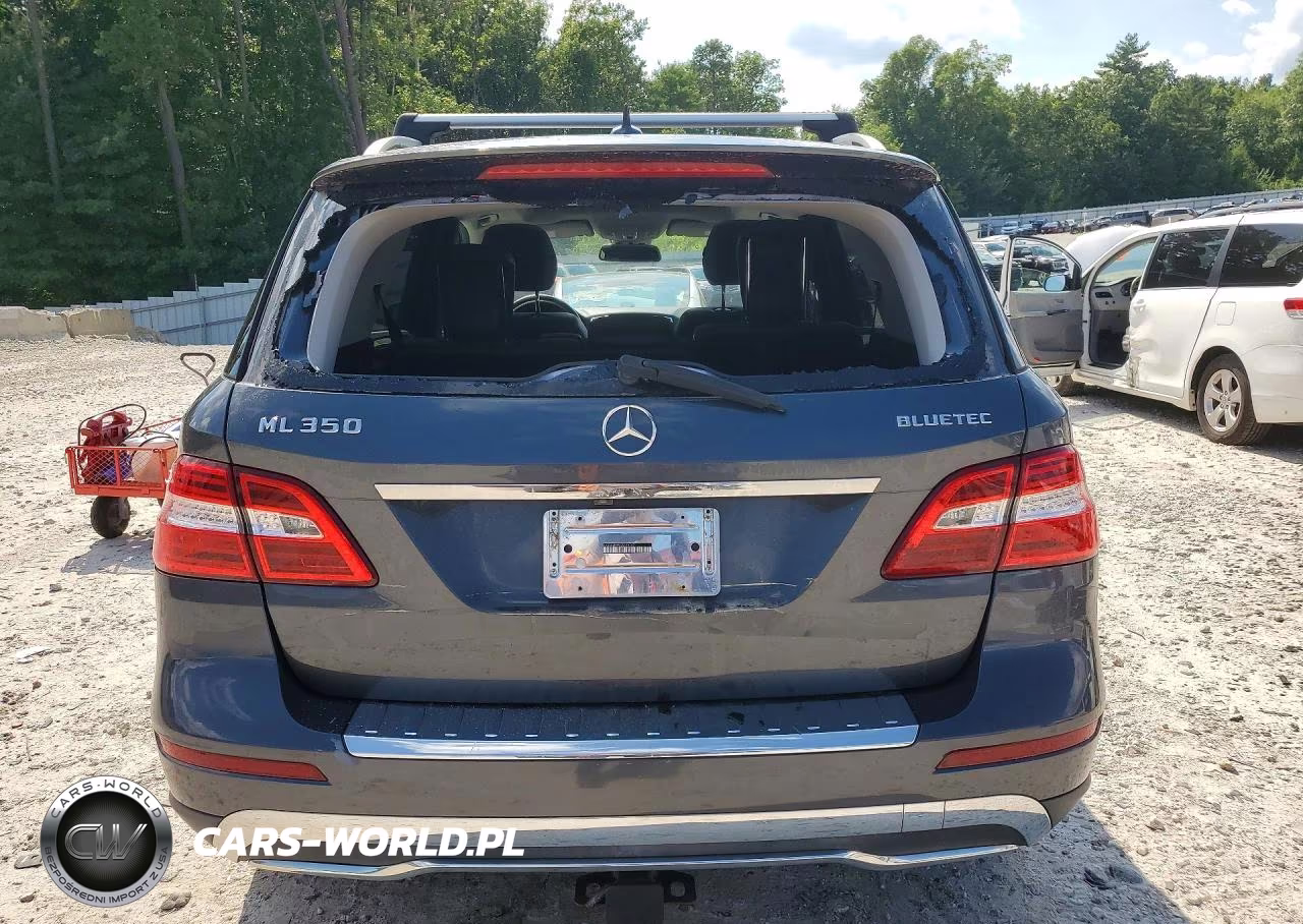 2012 Mercedes-Benz Ml 350 Bluetec VIN:4JGDA2EB6CA016167 - 6