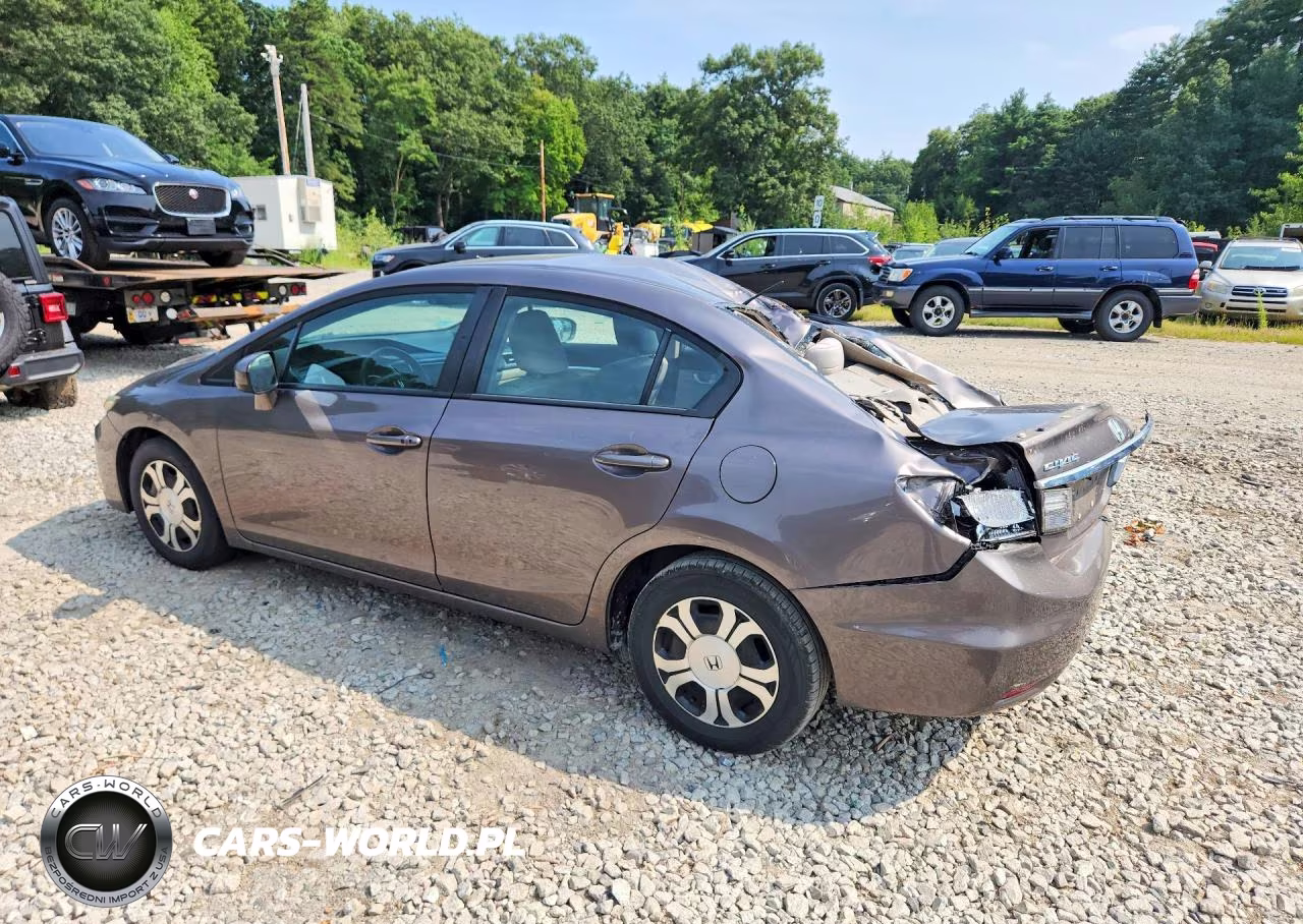 2014 Honda Civic Hybrid VIN:19XFB4F26EE200660 - 2