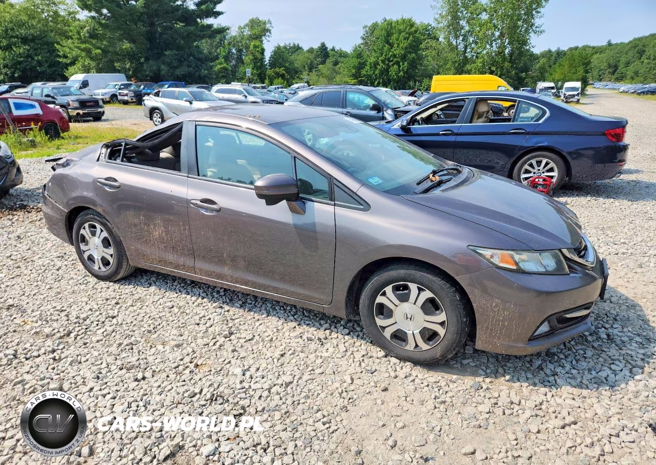 2014 Honda Civic Hybrid VIN:19XFB4F26EE200660 - 4