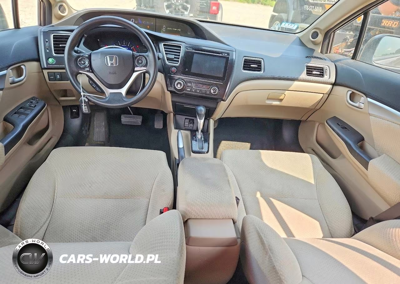 2014 Honda Civic Hybrid VIN:19XFB4F26EE200660 - 8