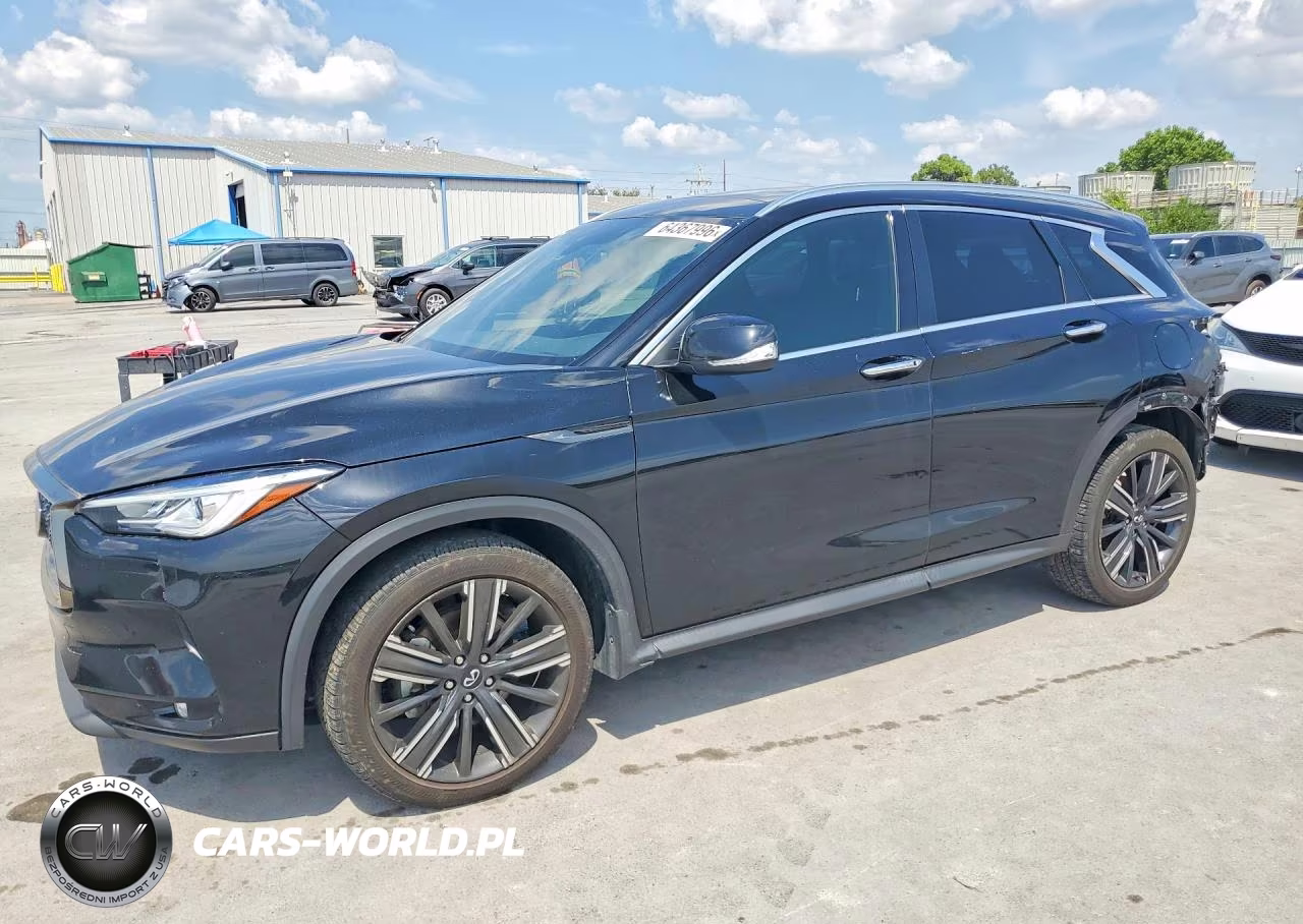 2021 Infiniti Qx50 Luxe VIN:3PCAJ5BA7MF120261 - 1