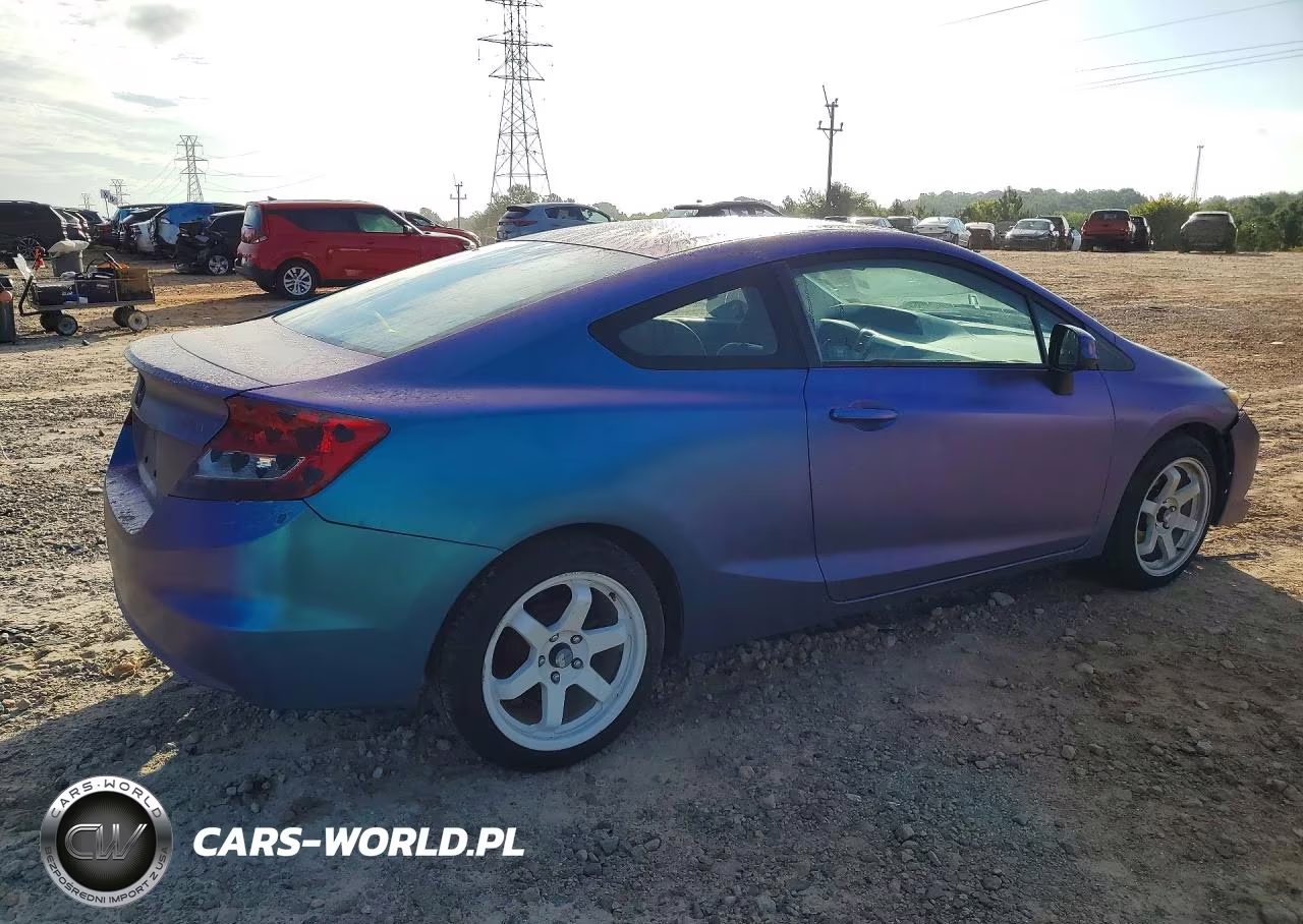 2012 Honda Civic Lx VIN:2HGFG3B56CH524092 - 3