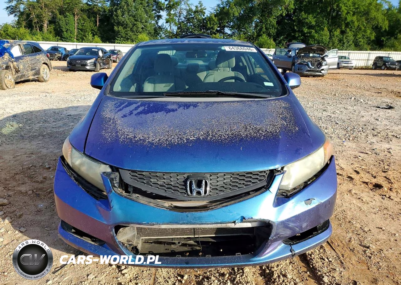 2012 Honda Civic Lx VIN:2HGFG3B56CH524092 - 5