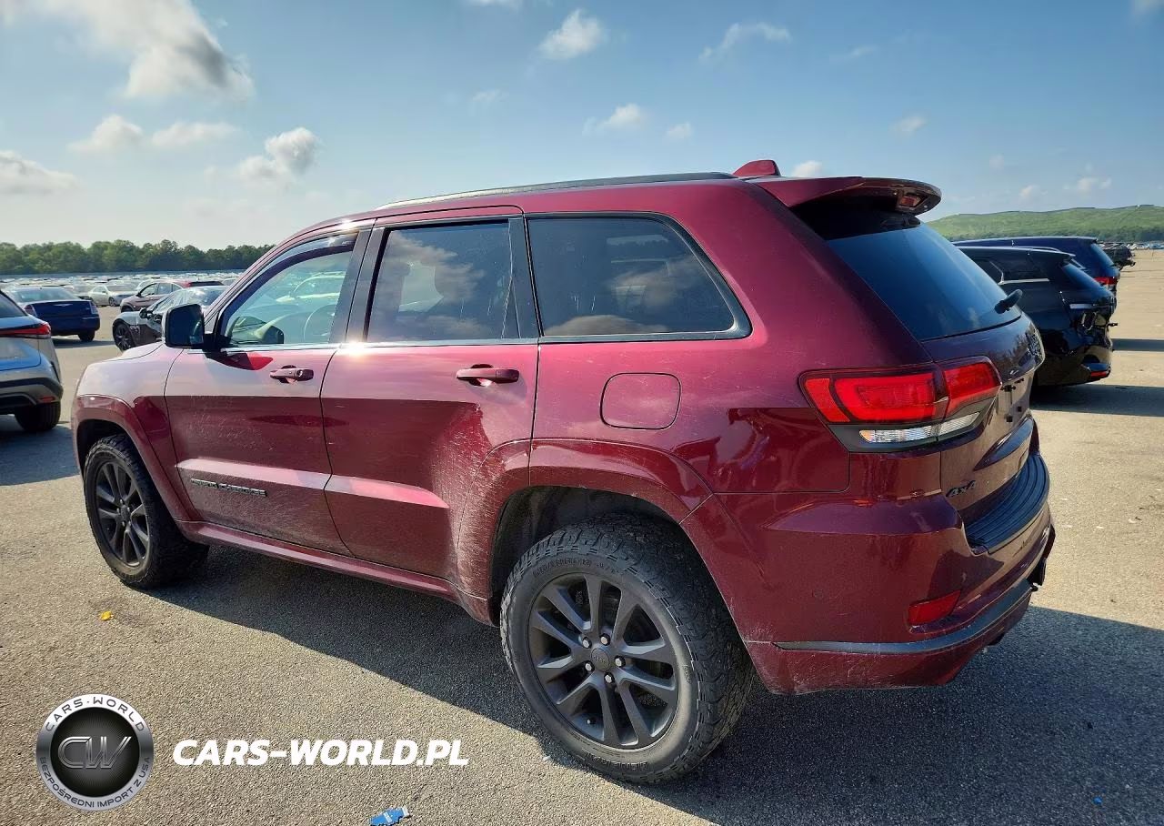 2018 Jeep Grand Cherokee Overland VIN:1C4RJFCG6JC222980 - 2