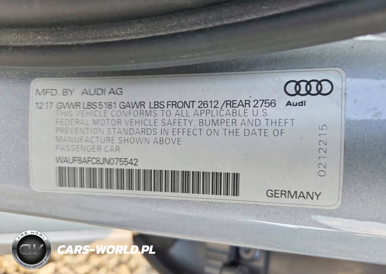 2018 Audi A6 Premium VIN:WAUF8AFC8JN075542 - 12