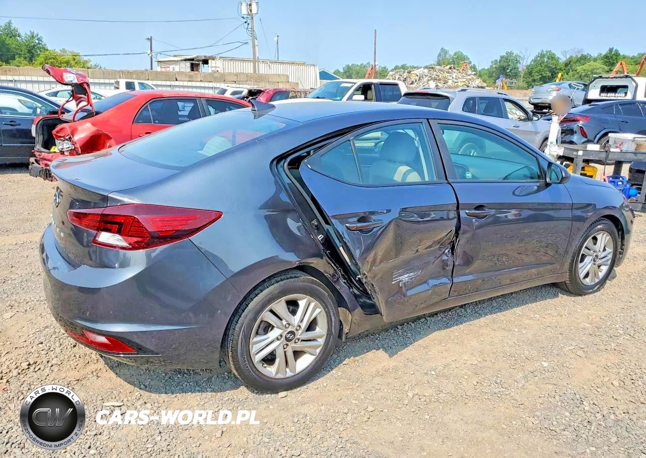 2020 Hyundai Elantra Sel VIN:5NPD84LF9LH562021 - 3