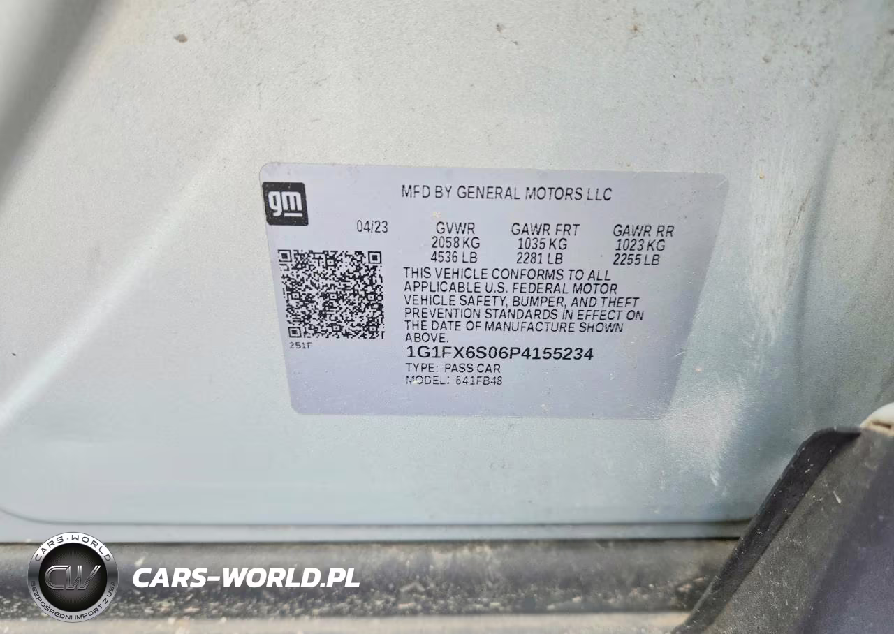 2023 Chevrolet Bolt Ev 2Lt VIN:1G1FX6S06P4155234 - 14