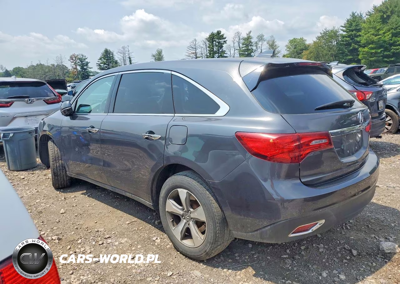 2014 Acura Mdx VIN:5FRYD4H21EB029485 - 2