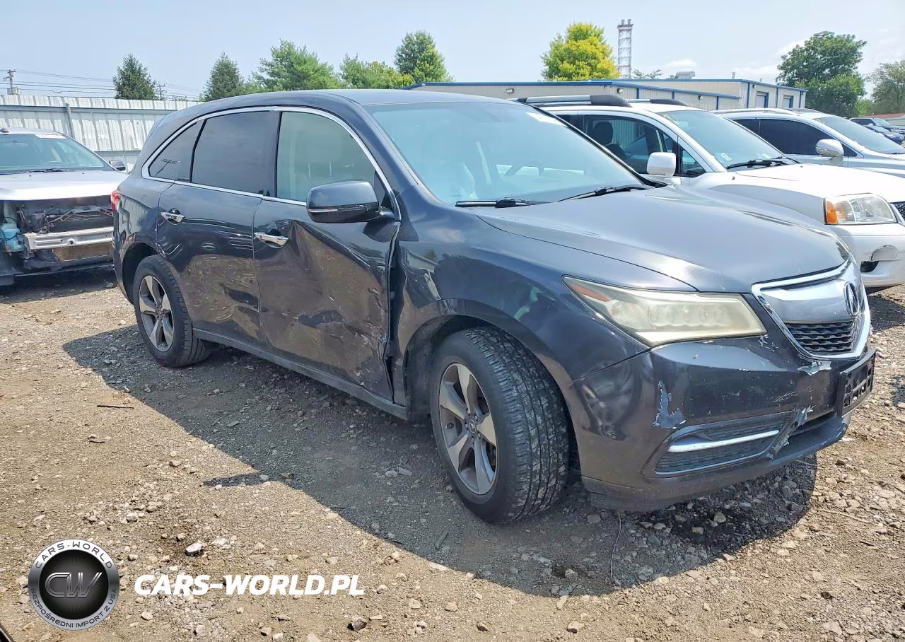 2014 Acura Mdx VIN:5FRYD4H21EB029485 - 4