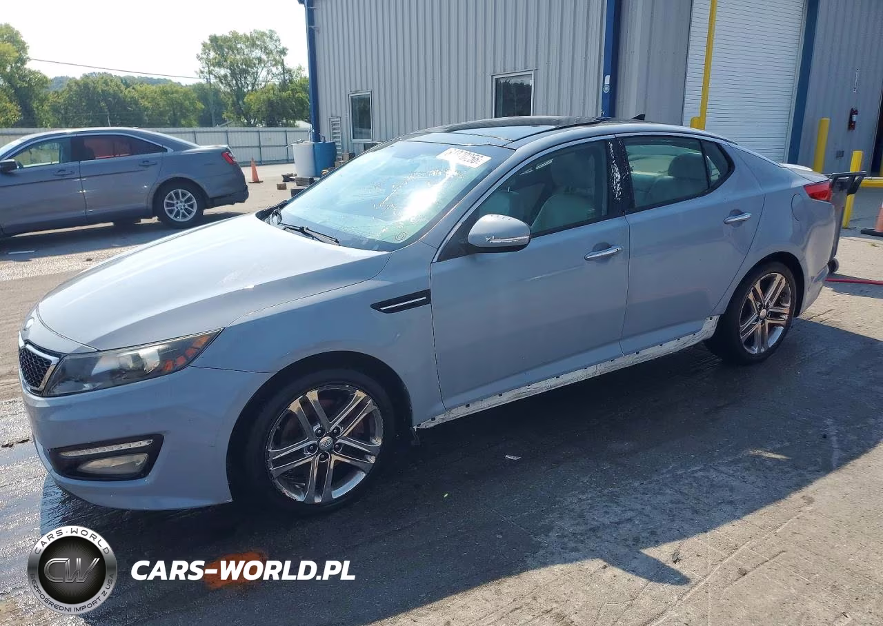 2013 Kia Optima Sx VIN:5XXGR4A67DG098155 - 1