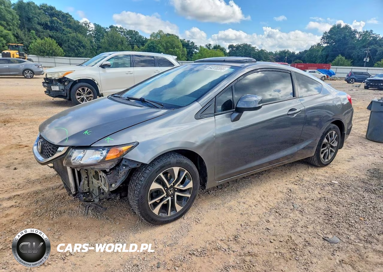2013 Honda Civic Ex VIN:2HGFG3B80DH529378 - 1