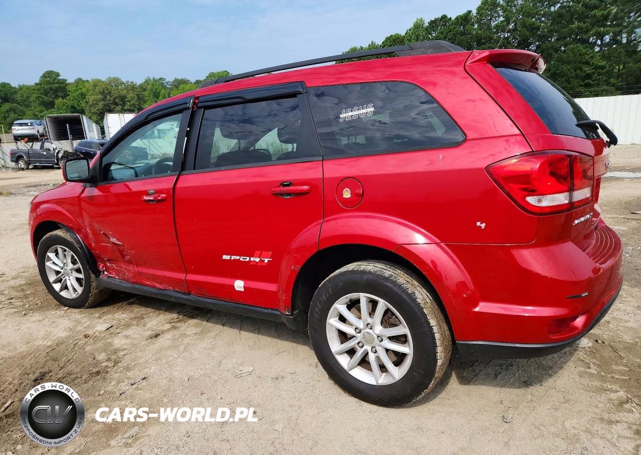 2015 Dodge Journey Sxt VIN:3C4PDCBG8FT673970 - 2