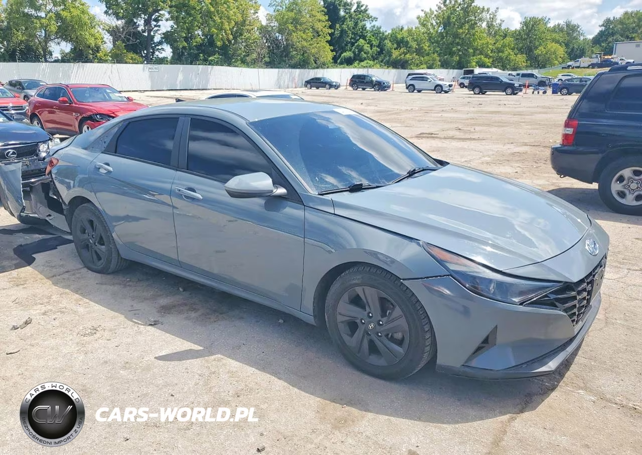 2023 Hyundai Elantra Sel VIN:KMHLM4AG7PU373331 - 4