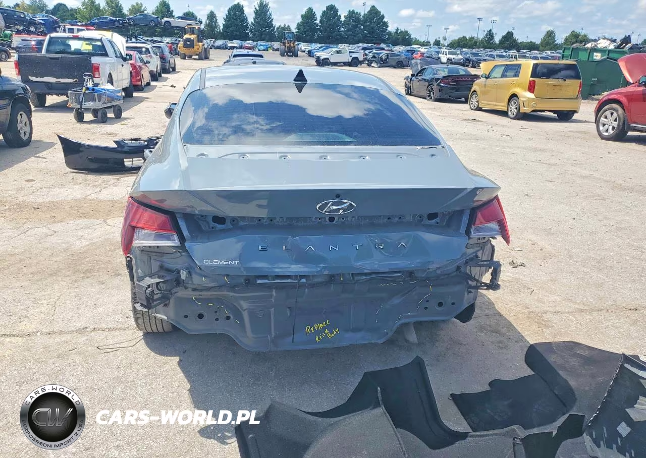 2023 Hyundai Elantra Sel VIN:KMHLM4AG7PU373331 - 6