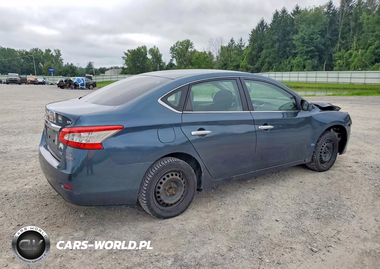 2014 Nissan Sentra Sv VIN:3N1AB7AP4EY221071 - 3