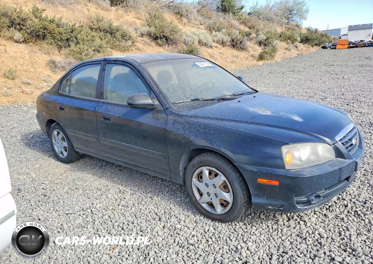 2005 Hyundai Elantra Gls VIN:KMHDN46D05U192326 - 4