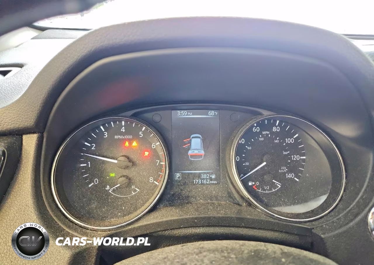 2017 Nissan Rogue Sv VIN:5N1AT2MV6HC761487 - 9