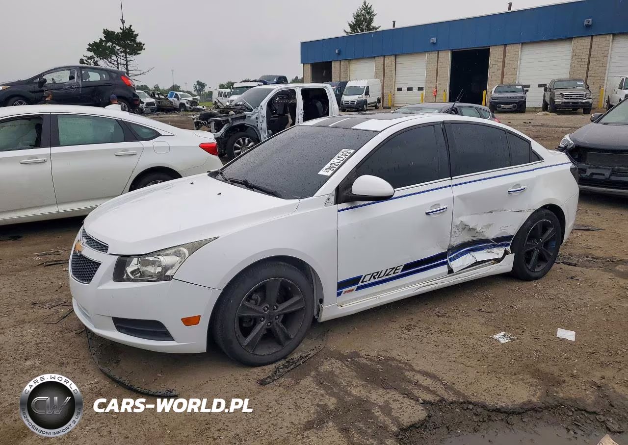 2013 Chevrolet Cruze Lt VIN:1G1PE5SB0D7328861 - 1