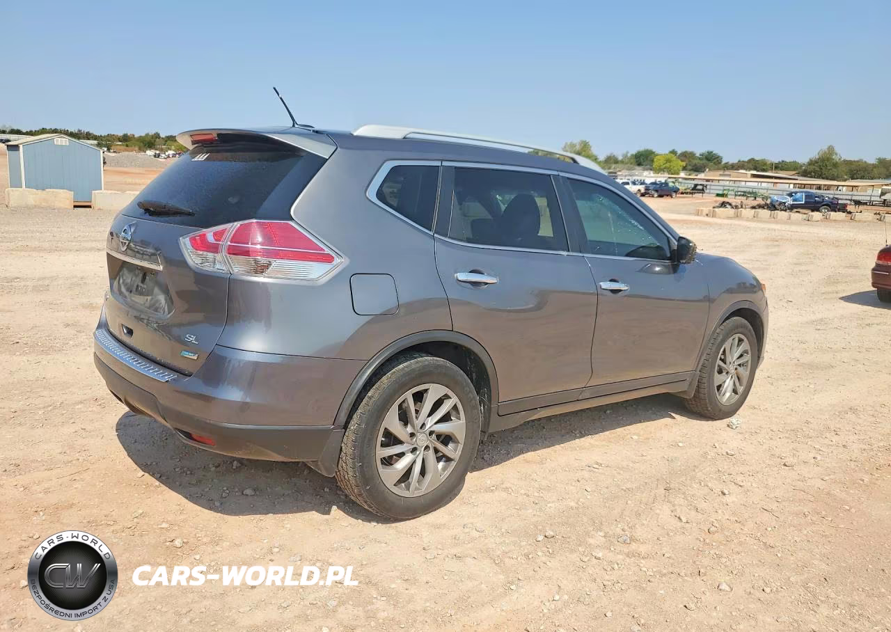 2014 Nissan Rogue Sl VIN:5N1AT2MT8EC808562 - 3