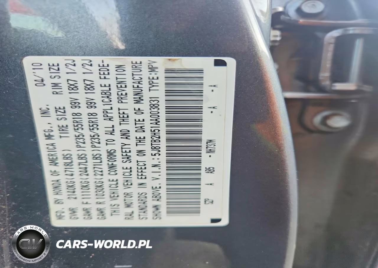 2010 Acura Rdx Technology VIN:5J8TB2H51AA003831 - 12