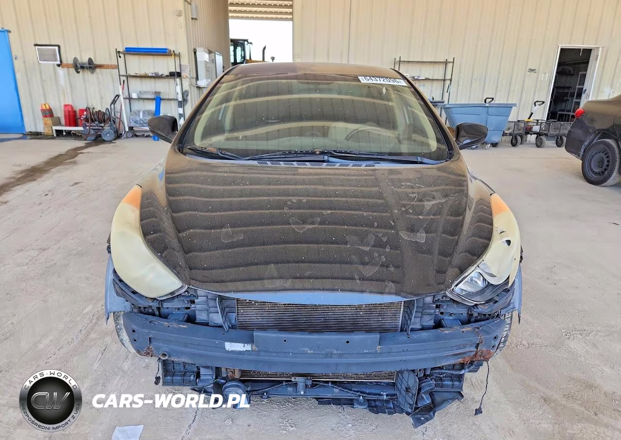 2013 Hyundai Elantra Gls VIN:5NPDH4AEXDH159287 - 5