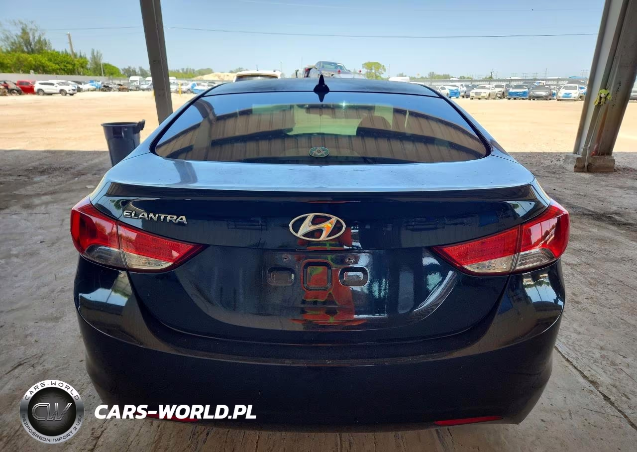 2013 Hyundai Elantra Gls VIN:5NPDH4AEXDH159287 - 6