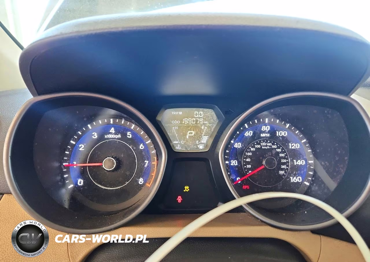 2013 Hyundai Elantra Gls VIN:5NPDH4AEXDH159287 - 9