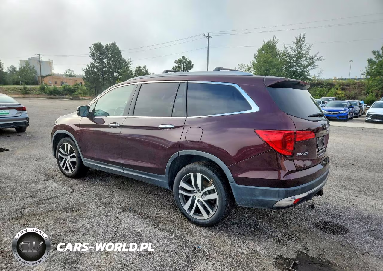 2017 Honda Pilot Touring VIN:5FNYF6H95HB030454 - 2