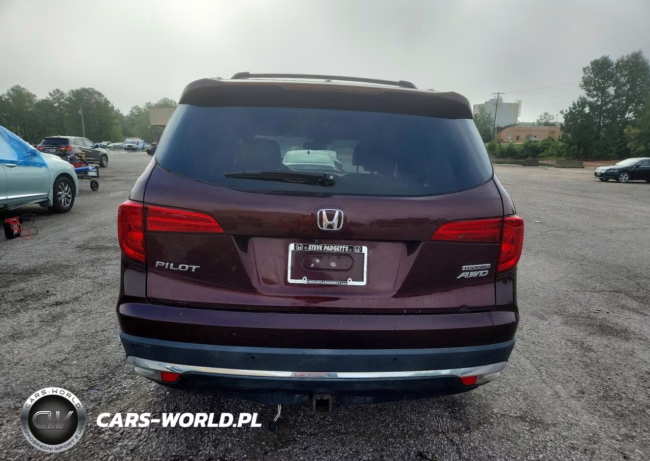 2017 Honda Pilot Touring VIN:5FNYF6H95HB030454 - 6
