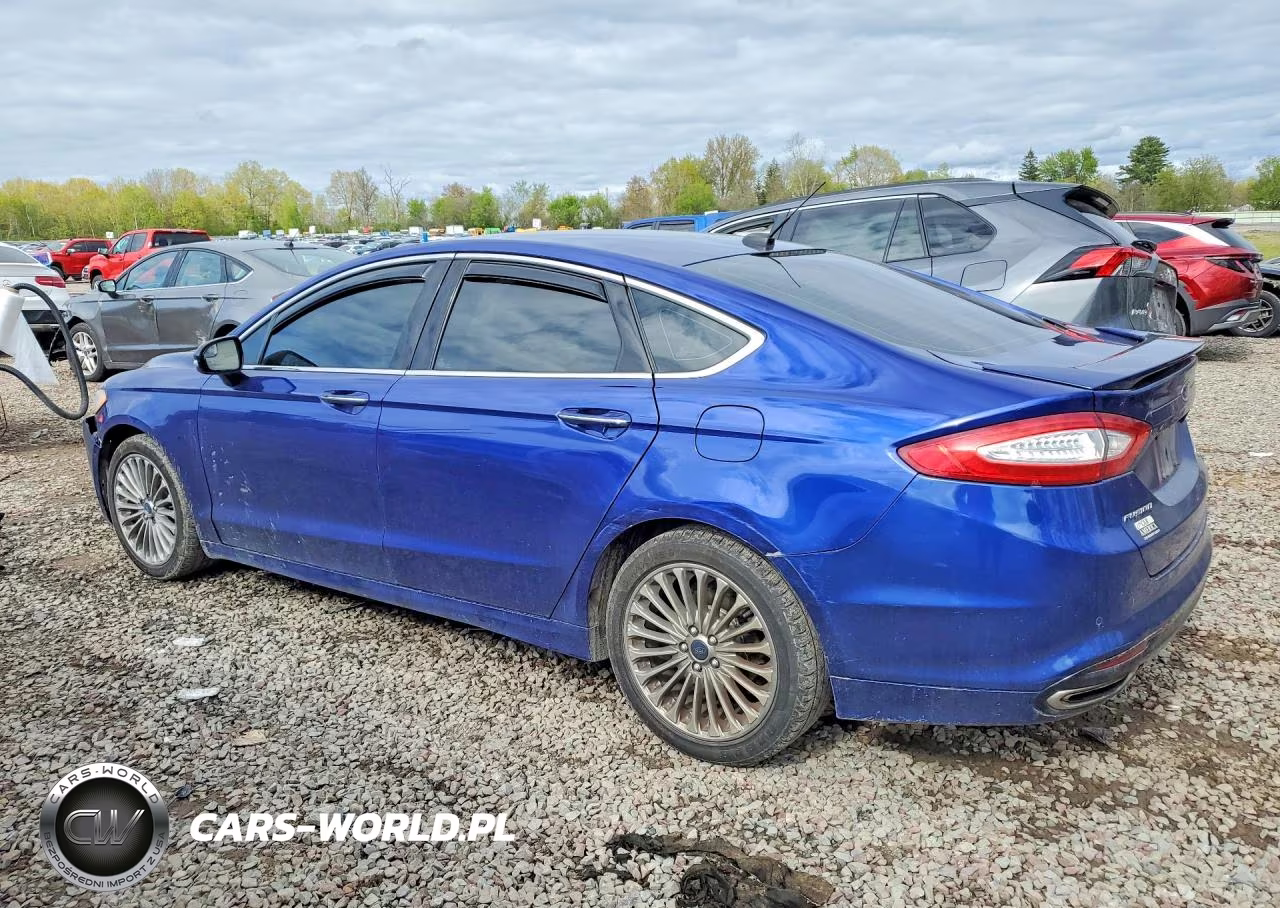 2015 Ford Fusion Titanium VIN:3FA6P0K90FR297271 - 2