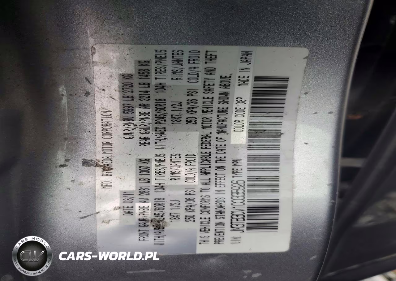 2012 Mazda Cx-9 VIN:JM3TB3CV1C0335926 - 13
