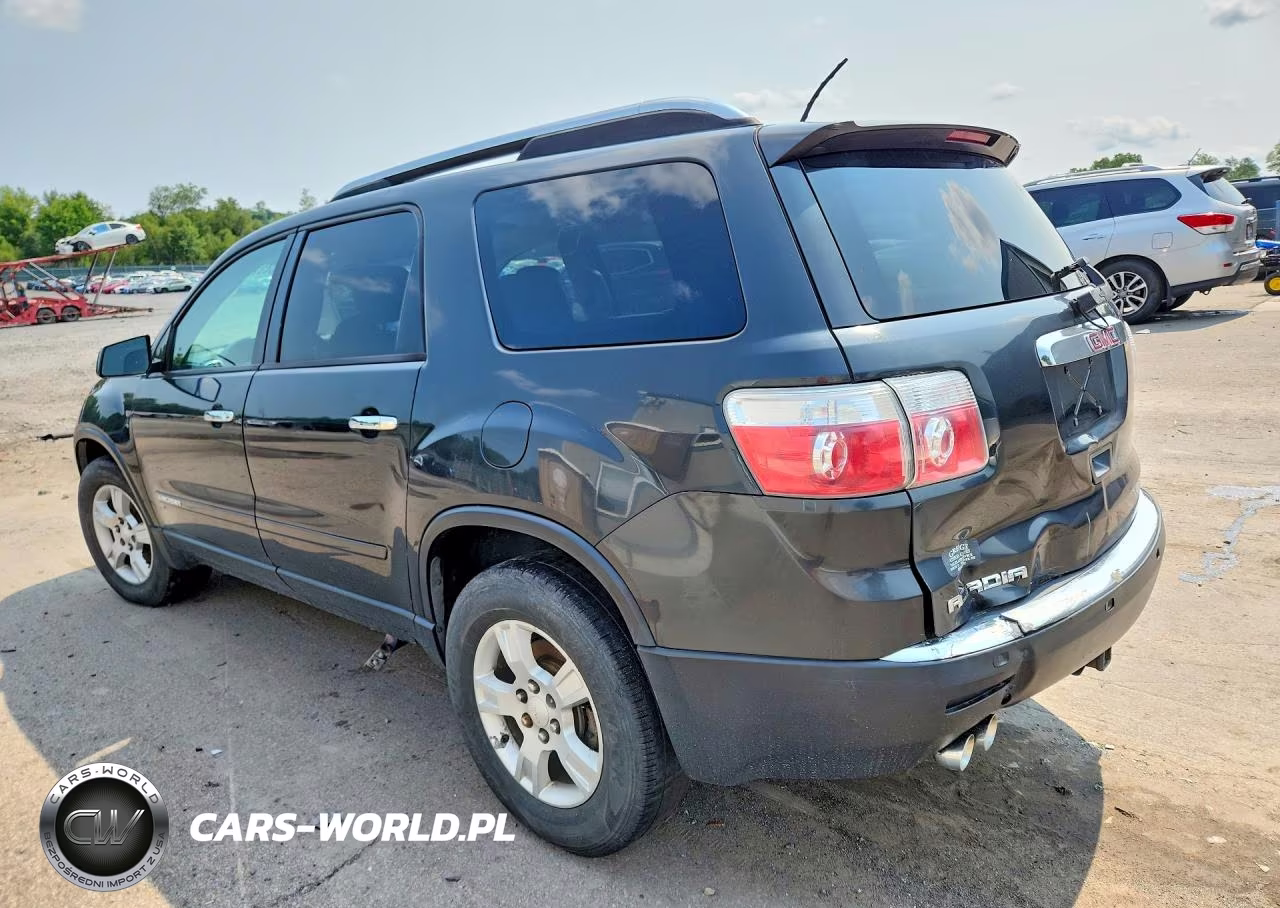 2007 GMC Acadia Sle VIN:1GKER13707J125101 - 2