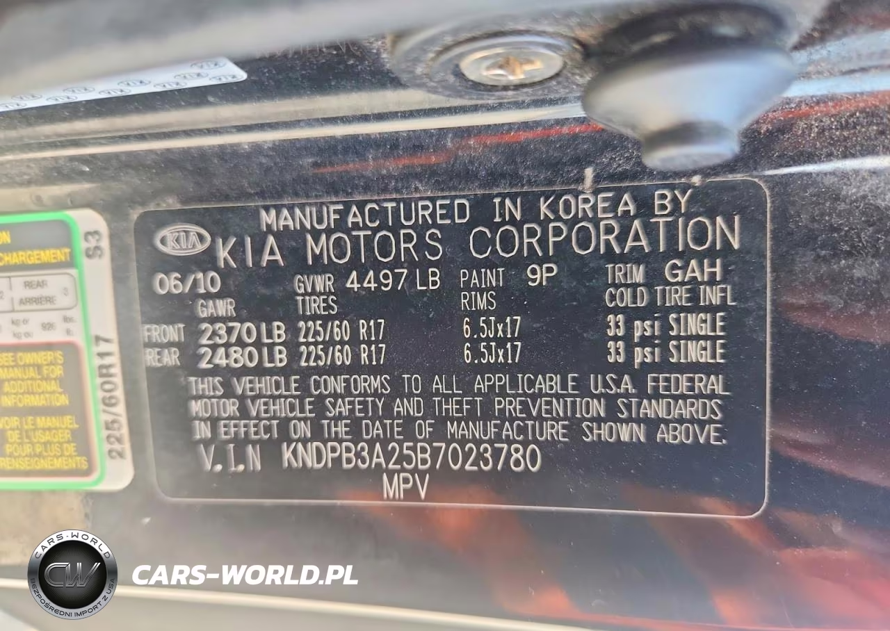 2011 Kia Sportage Lx VIN:KNDPB3A25B7023780 - 13